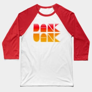 DANK JANK | MTG LINGO DESIGN SUNSET Baseball T-Shirt